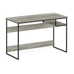 Furinno Moretti Bureau D'étude de Style de Vie Moderne, Engineered Wood, Chêne Français, 114,3 (L) x 75,4 (H) x 51,3 (P) cm
