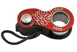 Kong Duck kabelklem, rood/zwart