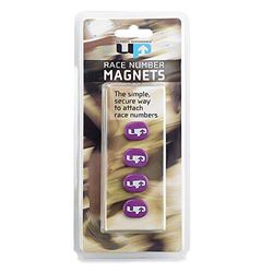 Ultimat prestanda unisex racingnummer magneter Lila en storlek