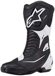 Alpinestars Mixte Nc Chaussures Moto, Noir Blanc, 42 EU