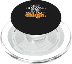 Continua a disegnare anche quando la matita per schizzi è difficile PopSockets PopGrip per MagSafe