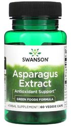 Swanson - Asparagus Extract | Kidney and Urinary Health - 60 Veggie Capsules