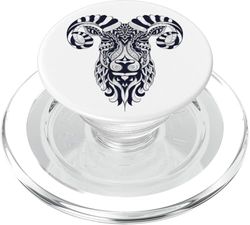 Camiseta de cabra para mujer, amante de los animales de granja, gráficos divertidos de cabra PopSockets PopGrip para MagSafe