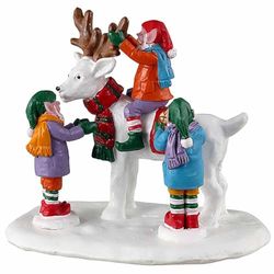 Lemax 33629 Santa's Wonderland Accessory: Reindeer Snowman