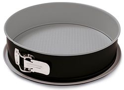 Guardini 70124PCV Molde removível, aço com revestimento anti-aderente, prateado, 24 cm