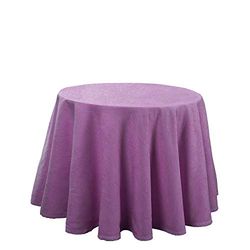 Martina Home Altea saia para mesa de maca, tecido, lilás, redonda 100 Ø