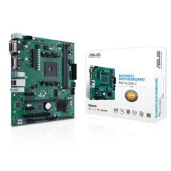 ASUS PRO A520M-C/CSM Scheda Madre microATX, AMD A520, AM4, DDR4, PCI 3.0, LAN Realtek 1Gb, 7.1 Surround, 1xM.2, 4xSATA 6GB/s, USB 3.2 Gen 1, ASUS Control Center Express, Verde/Nero