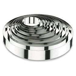 Lacor 68308 Cercle à Tarte Rond 8X3,5 cm 18 / 10 Inox