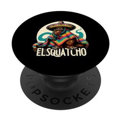 Bigfoot mexicano El Squatcho Cryptid México Sasquatch PopSockets PopGrip Intercambiable