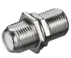30 stuks Wentronic WE 1134 F 81 NW (F-jack>F-jack) verbinder:F-koppeling