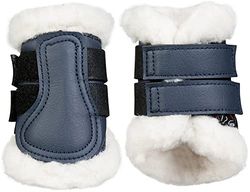 HKM Comfort, Ghette e Campanelle per Zoccoli Unisex-Adulto, 6900 Blu Scuro, Taglia Unica