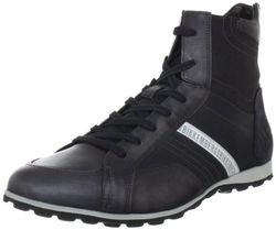 Bikkembergs herr 660176 casual snörare, Svart svart 1-45 EU