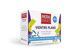DEITERS - Redugras Vientre Plano 30 Cápsulas, Complemento Alimenticio a Base de Probióticos, Ayuda a Reducir Hinchazón Abdominal, Reduce Gases y Flatulencias