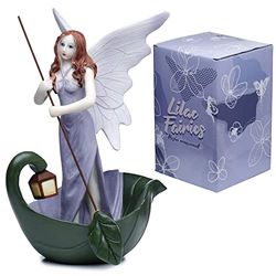 Puckator Figurine Lilac Fairies-Esprit de la Fée Riviére ozdobne figurki, kolorowe, unikalne