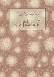 Cahier du Professeur Personnalisé - Caroline: Grand format | Livre à la demande | Fait sur mesure | Couverture souple | Intérieur couleur