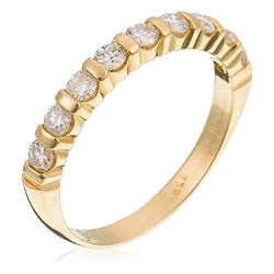 Orphelia Damen 18 k (750) geelgoud Rundschliff Diamant