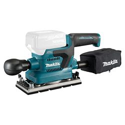 Makita DBO382Z Lijadora de acabado sin escobillas de iones de litio de 18 V, baterías y cargador no incluidos