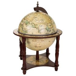Kit Mueble Botellero Globo Terraqueo