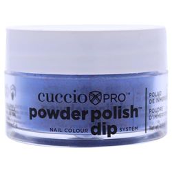 Cuccio Purple with Red Glitter Dipping Powder 14g