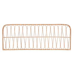 Home ESPRIT Testiera per letto in bambù rattan, 160 x 2 x 60 cm