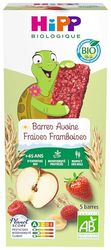 HiPP - Barres Avoine Fraises Framboises - Boîte 100 g