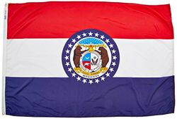 Annin Missouri State Drapeau, Multi-Color, 4 by 6 Foot
