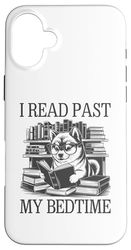 I Read Past My Bedtime Case for iPhone 16 Plus
