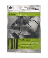 Aquamed Active Codera Soutien Elastique Fibre Charbon de Bambou Soulagement Douleur Articulaire Lavable Taille L