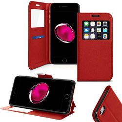 Kortfodral för Apple iPhone 7 Plus/8 Plus, röd