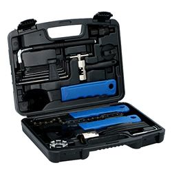 Kinzo Bicycle Repair Kit - in Handy Case - 20-Piece