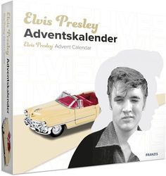 Franzis Elvis Presley 55120-7 Calendrier de l'Avent Convertible à l'échelle 1:38 avec Module sonore et Livre d'accompagnement Multicolore À partir de 14 Ans