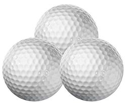 Longridge Crazy Mini Golf Pelota de Golf de Bajo Rebote 50pk - Blanca