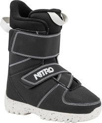 Nitro Rover Bottes de Snowboard Jeunesse Unisexe, Noir, MP 20 // EU 32 // US 2