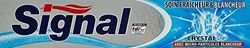 SIGNAL Dentifrice Crystal Gel avec Microparticules blancheur - 75 ml