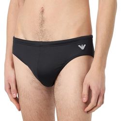 Emporio Armani Essential Eagle Logo Swim Brief, Slip Uomo, Nero (Black), 54