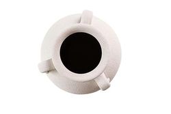 JARRON CERAMICA MARRON 25x25x40 CM