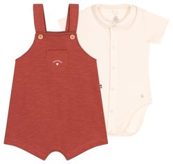 Petit Bateau Baby A09MP tuinbroek, FAMEUX, 1 Maand, FAMEUX, 0 Months