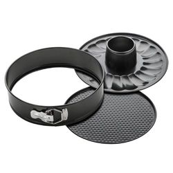 Premier Housewares Plat à gâteau en Acier Carbone 3 pièces