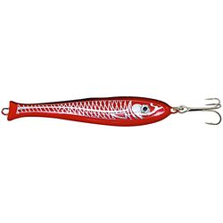 Zebco Z-Sea Stomp Pilker, rood/zwart, 100 g