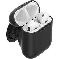 POPSOCKETS Airpods Holder Negro Agarre Desmontable con Estuche Premium