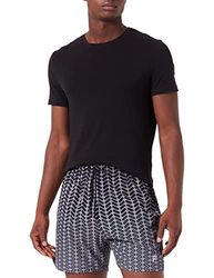 FILA Running Shorts RAGA-Pantaloncini da Corsa, Night Owl Fade AOP, L Uomo