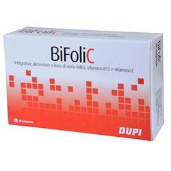 Dupi Italia 22009 Bifolic Integratore, 30 compresse