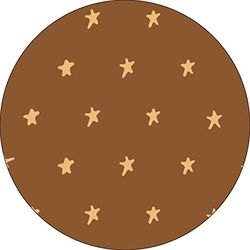 Bonateks, Ronde digitaal bedrukte muismat, antislip onderkant, voor kantoor en thuis, diameter: 22 cm