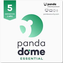 Panda Dome Essential – Antivirus Cloud y VPN, Modo gaming (5 dispositivos), Essential, 5 Dispositivo, 1 Año, Código de activación enviado por email