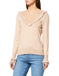 Naf Naf Martha tröja dam, Beige, S