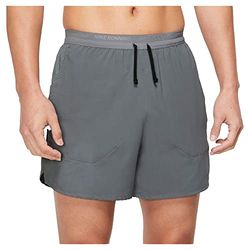 NIKE Dri Fit Stride 5In BF Pantaloncini Smoke Grey/Black/Reflective Si S