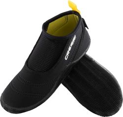 CRESSI Aquatrek Boots Black XL (EU 44/45 UK 9/10.5) - Comoda Calzatura da Acqua Progettata per Gli Ambienti Marini, Nero, XL, Unisex