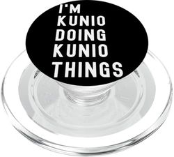 Soy Kunio Haciendo Cosas de Kunio PopSockets PopGrip para MagSafe