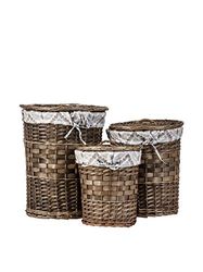 Set 3 Cesti Vimini