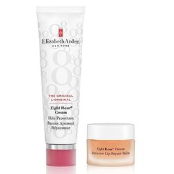 Skincare Bundle: Elizabeth Arden Eight Hour Cream Skin Protectant (50ml) + Eight Hour Cream Intensive Lip Repair Balm (11.6ml)